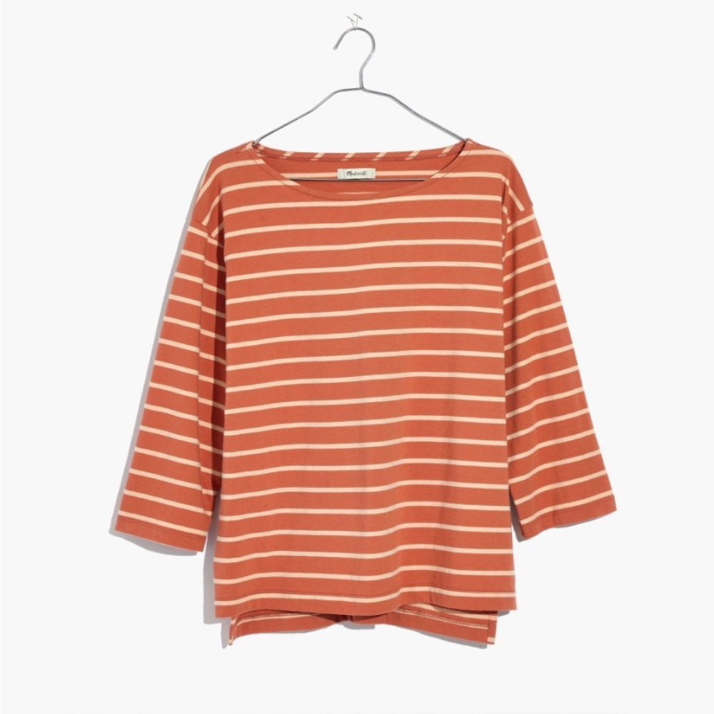 *NWT* Madewell Boatneck Blouse